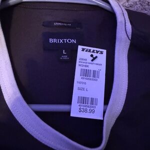 Tillys Brixton t-shirt, size large